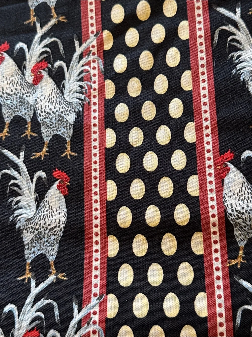 Fabric To Make Placements -Chicken Coop Fabric by Patty Reed Design -Sewing
